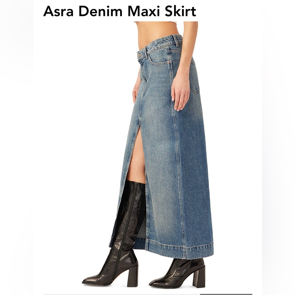 DL1961  Asra Denim Maxi Skirt size 29 NWT